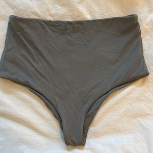 Judy B. Swim Gray Bikini Bottom